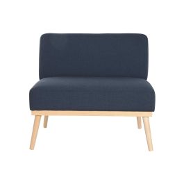 Sillon Scandi DKD Home Decor Azul Marino 66 x 72 x 80 cm