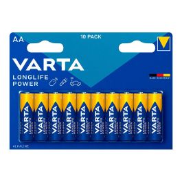 Varta Batería AA LR6 1.5V Longlife Alcalina - Paquete de 10 unidades Precio: 5.50000055. SKU: S7902169