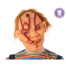 Máscara Muñeco Con Cicatrices y Pelo Rubio para Hombre en Vinilo Precio: 4.49999968. SKU: B1795V9ET6