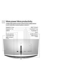 HP Series 7 Pro 37.5 inch WQHD+ Thunderbolt 4 Monitor - 738pu HP Series 7 Pro 37.5 inch WQHD+ Thunderbolt 4 Monitor - 738pu
