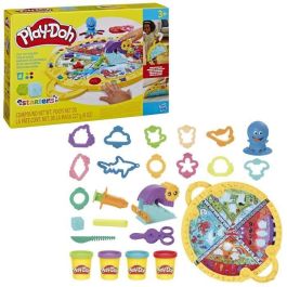 Set de juego portátil play-doh. incluye 19 accesorios y alfombra de juego. 67x22,9x33 cm