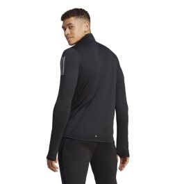 Sudadera sin Capucha Hombre Adidas Otr 1/4 Zip Negro