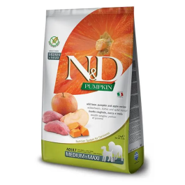 Farmina N&D Dog Pumpkin Medium Maxi Jabalí - Alimento para perros adultos, 12 kg Precio: 73.51168. SKU: B13VF92F78