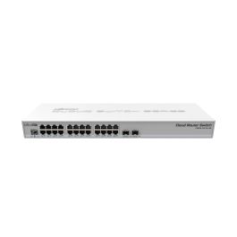 Switch Router Mikrotik CRS326-24G-2S+RM 26 Puertos/ RJ45 10/100/100/ SFP/ PoE Precio: 222.50000058. SKU: B1DX984ZY8