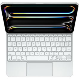 Apple Magic Keyboard para iPad Pro 11 (M4) - Teclado Inglés Americano - Blanco