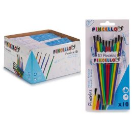 Juego 10 Pinceles Pintura Pincello, 11x1x22 cm, Varios Colores (48 Unidades) Precio: 37.6899996. SKU: S3605052