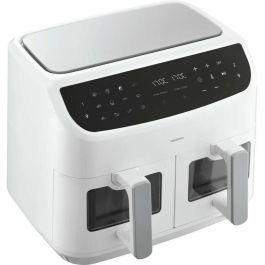 Freidora de Aire Caliente - MEDION - P20 XXL Twin - 2600 W - 2 cestos - 9 programas - Blanca