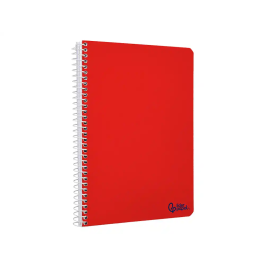 Liderpapel Cuaderno Espiral A5 Smart Tapa Blanda 80 Hojas 75gr Rayado Montessori 5mm Colores Surtidos