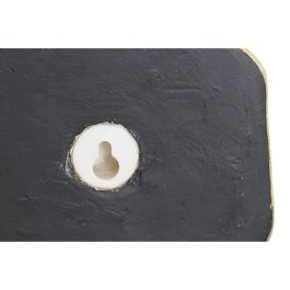 DKD Home Decor Decoración Pared Chic Corazón Resina y Cristal Dorado 26x21x5 cm DKD Home Decor Decoración Pared Chic Corazón Resina y Cristal Dorado 26x21x5 cm