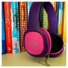 Auriculares de Diadema Philips Rosa Con cable Para niños