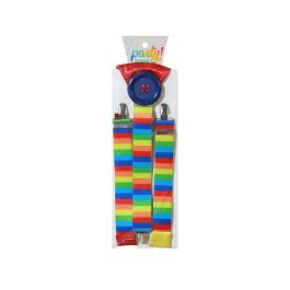 Tirantes Grandes 42x13.5 cm Para Disfraz Payaso Cómico Circo