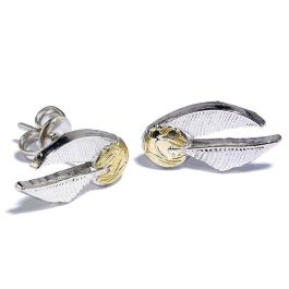 THE CARAT SHOP Set Pendientes Deathly Hallows Golden Snitch Platform Harry Potter