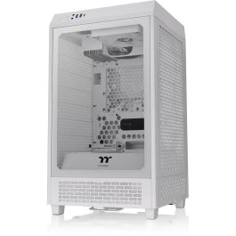 Thermaltake The Tower 200 Snow Mini Tower PC Mini-ITX Blanco con ventana lateral y panel de vidrio templado
