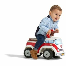 Falk Correpasillos Monovolumen Vintage para Bebé con Asiento Abatible, Volante Direccional y Bocina - Habilidades Motoras, Fabricado en Francia