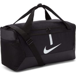 Bolsa de deporte - Nike - Academy Duffle Black - Compartimento seco/húmedo - Bolsillos con cremallera - 41 L - H 53 x L 25 x D 28 cm Precio: 46.49999992. SKU: B12ZWMBET6