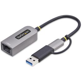 Cable USB Startech C21GA-USB-ETHERNET Gris