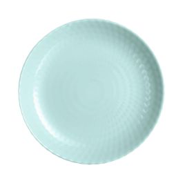 Plato Llano Luminarc Pampille Turquesa Vidrio (25 cm) (24 Unidades)