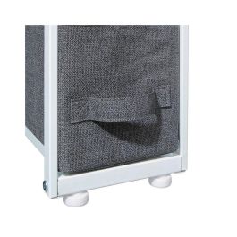 5Five Cajonera estrecha gris oscuro 73,5 x 48 x 20 cm