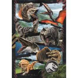 Clementoni CLE8005125217496 - Puzzle 300 piezas Super Jurassic World, Renacimiento