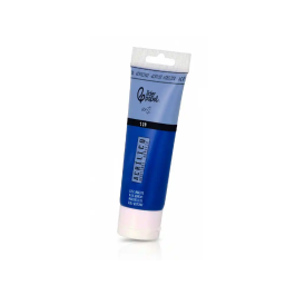 Liderpapel Pintura Acrilica Tubo Plastico 120 ml Azul Marino