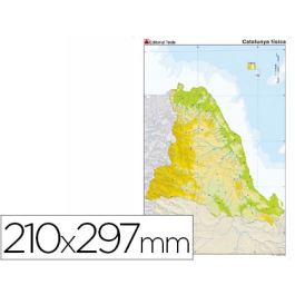 Teide Mapa mudo color Din A4 Cataluña físico Precio: 24.49999968. SKU: B1GBHNNMDL