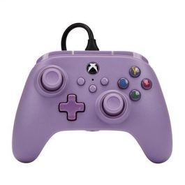 Power A XBGP0025-01 Mando con Cable Nano Enhanced para Xbox Series X/S, Xbox One y PC, Compacto, 2 Botones Asignables, Lila