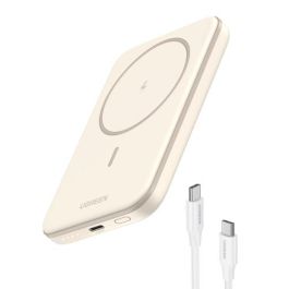 UGREEN 25207 Batería Externa 5000 mAh Cargador Inalámbrico Magnético PD15W USB-C Negro