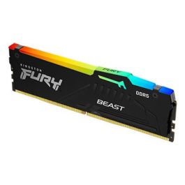 Memoria RAM Kingston FURY Beast RGB 8GB/ DDR5/ 6000MHz/ 1.35V/ CL36/ DIMM Memoria RAM Kingston FURY Beast RGB 8GB/ DDR5/ 6000MHz/ 1.35V/ CL36/ DIMM