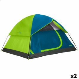 Tienda de Campaña Aktive 4 personas 240 x 130 x 210 cm (2 Unidades) Precio: 86.79000033. SKU: B1GFKSGJ9B