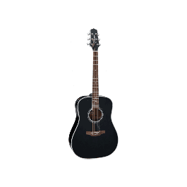 Takamine Tep3 Proj. Ft341 Guitarra Dreadnought Electroacústica Negra Edición Limitada con Preamplificador CTF-2N