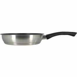 Menastyl 6020244 Sartén de Acero Inoxidable de 20 cm Apta para Inducción y Todo Tipo de Fuegos