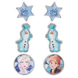 Disney Set 3 pares de pendientes Frozen Elsa Anna Olaf Precio: 12.94999959. SKU: B1835NMGSL