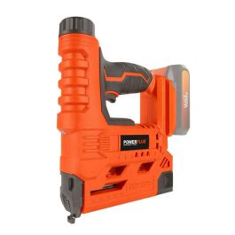 Grapadora-clavadora inalámbrica 20V + 100 grapas + 100 clavos - DUAL POWER POWDP7010 - Se entrega sin batería ni cargador Precio: 113.50000013. SKU: B17Y4QY6PQ