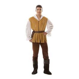 Disfraz mesonero camisa, chaleco, cinturón con bolso, pantalón y cubre botas talla XXL Disfraz mesonero camisa, chaleco, cinturón con bolso, pantalón y cubre botas talla XXL