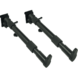 QUIKLOK Brazo Soporte Teclado para Slatwall, Montaje en Pared, Profundidad Ajustable 36-50 cm, Set de 2, Negro, Acero Precio: 38.78999971. SKU: B187BVJN9T
