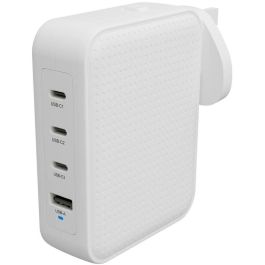 HYPER HJ1001WHWWGL Cargador Rápido para Mando de Videoconsola, Teléfono Móvil, Netbook, Portátil, Smartphone, Tableta - Blanco