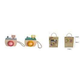 DKD Home Decor Juguete de Madera para Niños, Cámara Multicolor, 6 Unidades Surtido Aleatorio Precio: 58.68999972. SKU: B12HEKK757