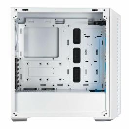 Cooler Master MasterBox MB520WGNNS01 Caja Gaming ARGB Blanco con Frontal de Cristal y 3 ventiladores de 120mm