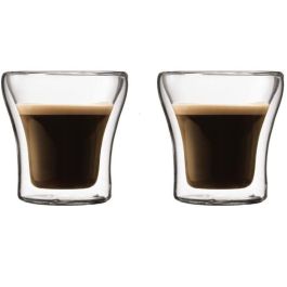 Bodum BOD0727015530154 - Juego de 2 Vasos de Doble Pared Assam, 0,1 L, Transparente Precio: 25.7900005. SKU: B1BZV2SKHF