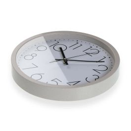 Reloj de Pared Versa Beige Madera 4,2 x 30 x 30 cm