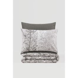 ASI8683743800230 Juego de Cama - Funda Nórdica 220x240 cm + 2 Fundas de Almohada 60x60 cm - 100% Algodón - Marrón ASI8683743800230 Juego de Cama - Funda Nórdica 220x240 cm + 2 Fundas de Almohada 60x60 cm - 100% Algodón - Marrón