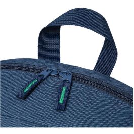 Rivacase 5566 Gremio Mochila Urbana para Portátil 15.6"-16" Azul, Resistente al Agua, Poliéster Reciclado
