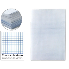Liderpapel Papel Florete Cuadro 4mm 60gr Doble Folio Paquete 250 Hojas Precio: 16.59000024. SKU: B17A6936G7