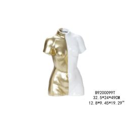DKD Home Decor Figura Decorativa Busto Clásico Moderno de Resina Dorado y Blanco 19 x 50 x 32 cm Precio: 53.33196. SKU: S3019693