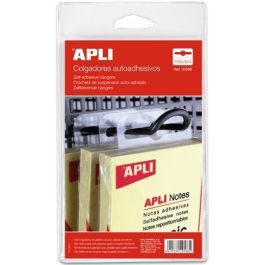 Apli Colgadores Autoadhesivos 34x48 mm Pack 100 Unidades Plástico Transparente Precio: 11.49999972. SKU: B1D6D8L39N