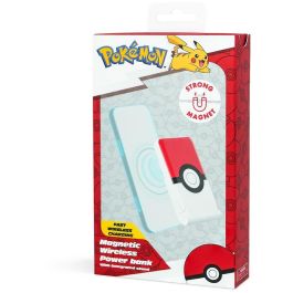 OTL TECHNOLOGIES Bateria Externa Pokeball Pokemon 5000 mAh Inalambrica Magentica Power Bank