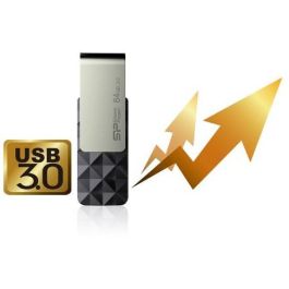 STICK Silicon Power USB-Stick 16GB USB3.0 B30 Black