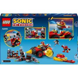LEGO 76999 Sonic the Hedgehog Super Sonic vs. Egg Drillster, con Shadow y el Dr. Eggman