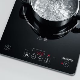 Severin KP1071 Placa inducción independiente 2000W - Negra, cerámica vidrio Ø21cm, con reconocimiento platos, rápida y fácil de limpiar. Severin KP1071 Placa inducción independiente 2000W - Negra, cerámica vidrio Ø21cm, con reconocimiento platos, rápida y fácil de limpiar.