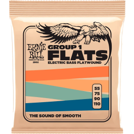 Ernieball Cuerdas Bajo Eléctrico Entorchado Plano Group I 55-110 Precio: 54.32295. SKU: B17EQ5ARA6